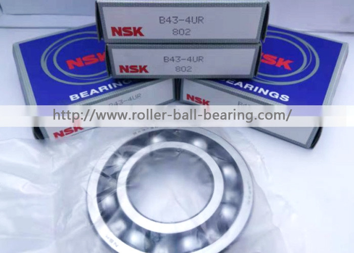 B43-4UR NSK Bantalan Otomotif B43-4UR Bantalan Bola Alur Dalam 43x87x19.5B43-4