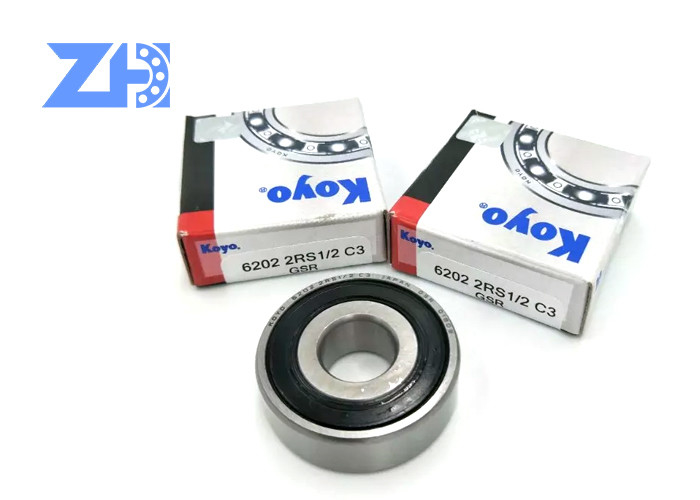 6202 12 2RS C3 Deep Groove Ball Bearing6202 122RSC3 Ukuran 15x35x11 Mm