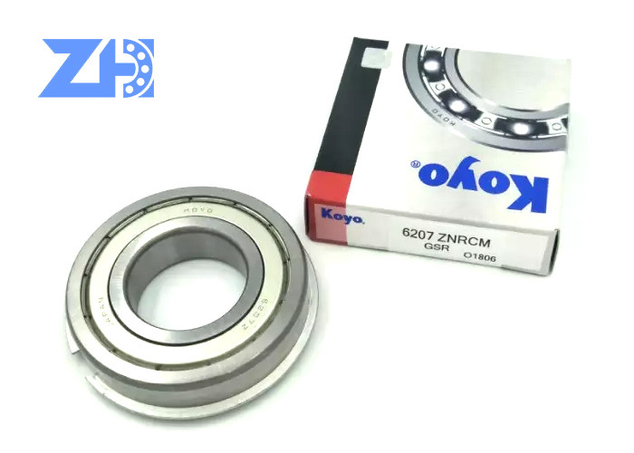 Bantalan Bola Merek Jepang 6207 NR ZNR C3 Bantalan 6207NR 6207ZNR bola alur dalam