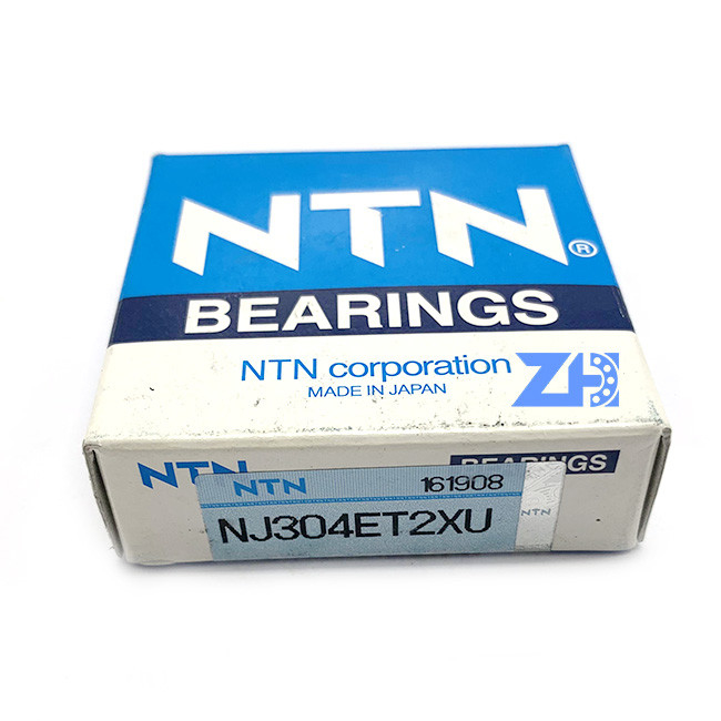 P0 P06 P5 P3 TINGKAT Kualitas 20*52*15mm NJ304 NJ304ET2XU NJ304ET2XUP2RS CHROME STEEL Taper Roller Bearing