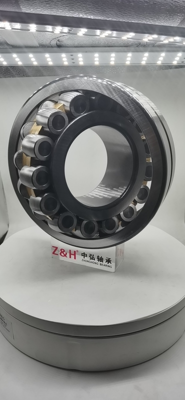 22320CA bantalan rol baris ganda kandang baja dicap 100 * 215 * 73mm untuk dijual