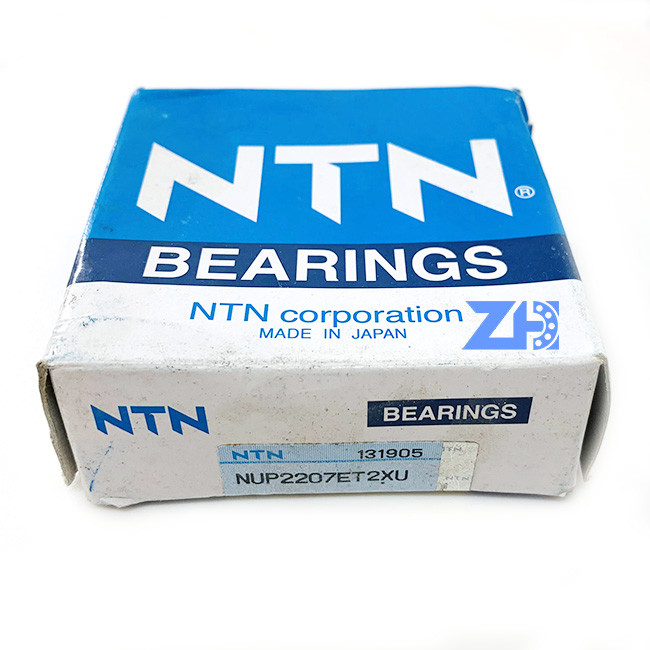 Bantalan rol silinder baris tunggal NUP2207ET2XU 35x72x23 MM umur panjang kinerja tinggi untuk dijual