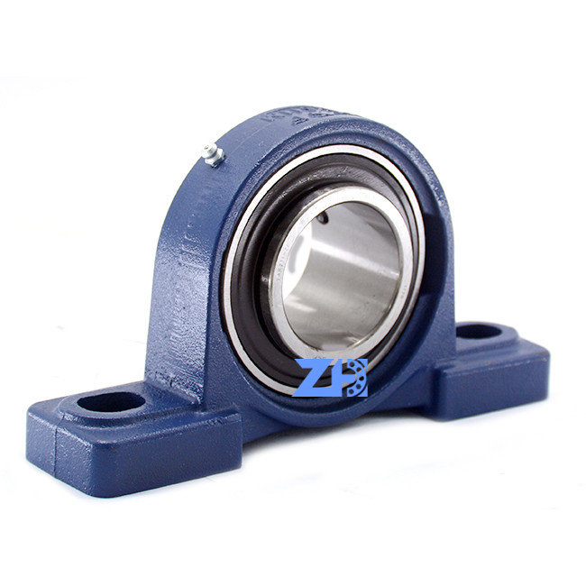 Mounted ball bearing SY55TF untuk aplikasi dengan arah rotasi konstan dan bolak-balik 55*219*60mm baris tunggal