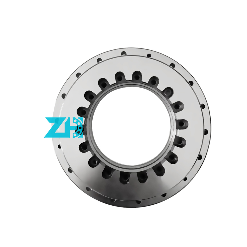 Bantalan Rol silang YRT50 YRT50P4 YRT100 YRT-100 Seri Cross Roller Slewing Ring Bantalan Meja Rotary