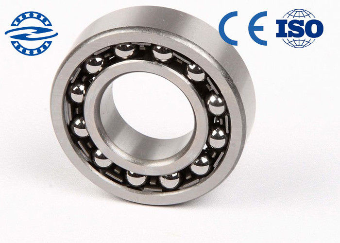Dua Baris Self Aligning Ball Bearing Cincin Dalam/Kontak Sudut Bantalan Bola 1205 Gcr15 ukuran 25*52*15mm