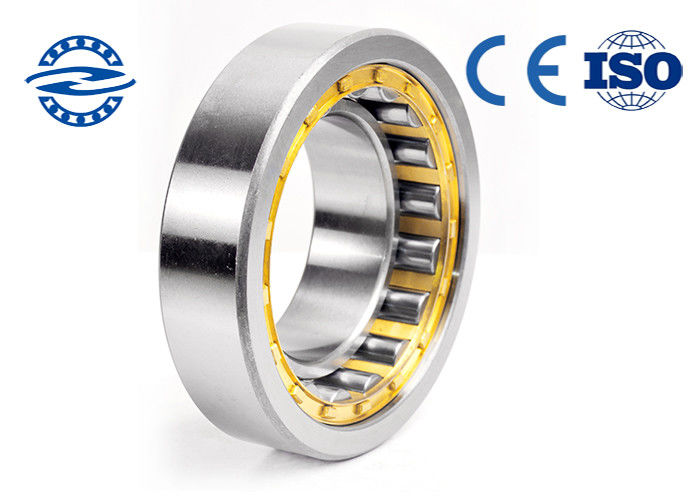 Single Row Cylindrical Roller Bearings N214 Chrome Steel GCR15 Material Untuk Mesin 70 * 125 * 24 Mm