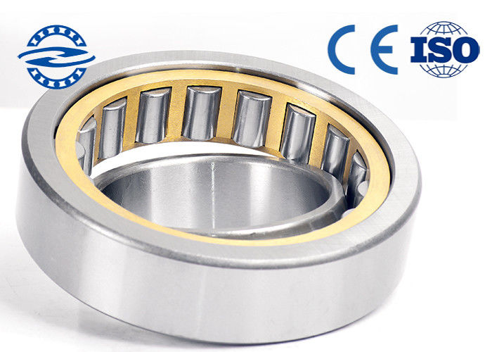 Single Row Cylindrical Roller Bearings N214 Chrome Steel GCR15 Material Untuk Mesin 70 * 125 * 24 Mm