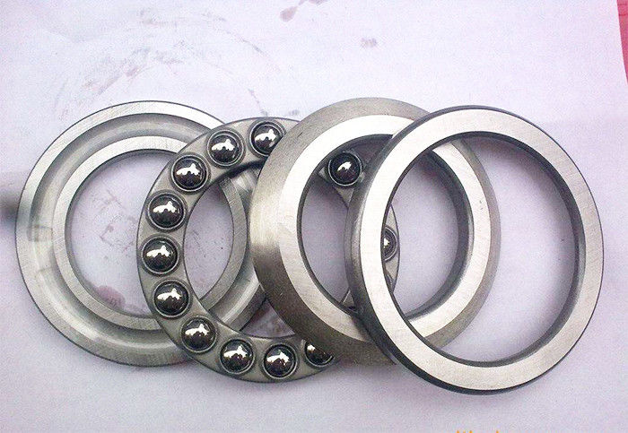 Ukuran Kecil Thrust Ball Bearing 51406 0.53 KG 30mm * 70mm * 28mm Untuk Mesin Tambang