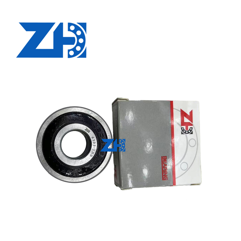 6303-2RS Deep Groove Ball Bearings 17mm Inner X 47mm Outer X 14mm Wide dengan presisi P0/P6/P5/P4