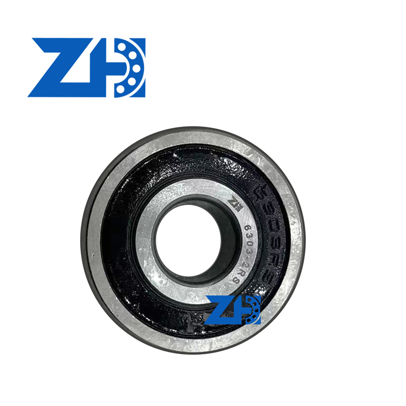 6303-2RS Deep Groove Ball Bearings 17mm Inner X 47mm Outer X 14mm Wide dengan presisi P0/P6/P5/P4