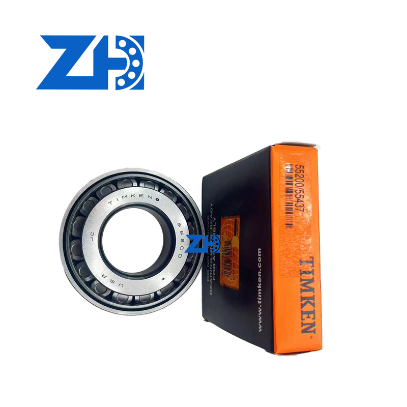 55200-55437 5520055437 Taper Roller Bearing untuk menyeimbangkan beban aksial dalam pengaturan bantalan ganda