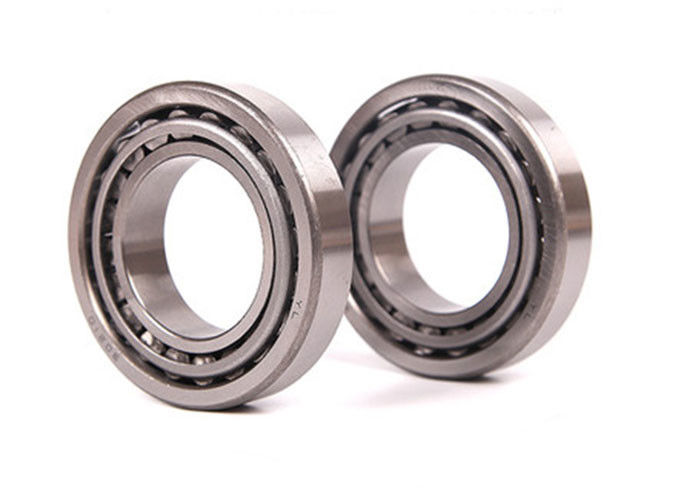 Single Row Tapered Roller Bearing 30209 Dengan Sangkar Baja Tahan Lama 45 * 85 * 20.75mm