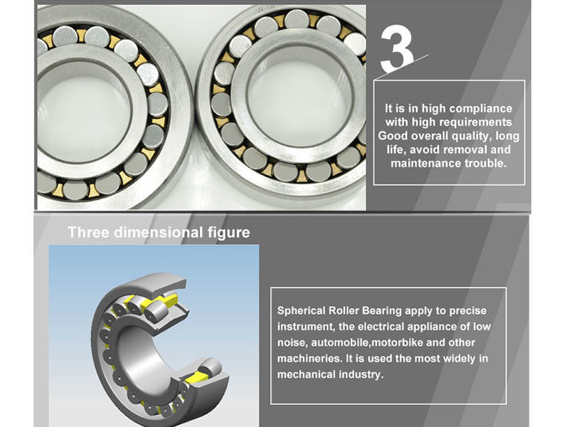 Super Finish Double Roller Bearing 22206CA/W33/C3 Bulat Roller Bearing Ukuran 30*62*20mm