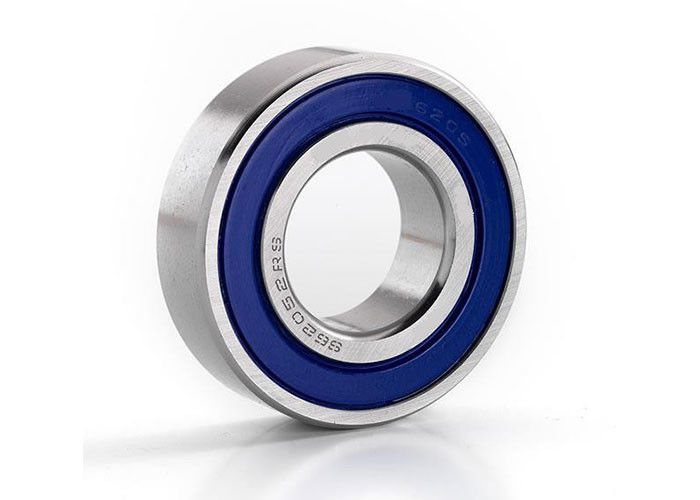 Z2V2 Kualitas Deep Groove Ball Bearing 6206 2RS Untuk Mesin Plastik ukuran 30 * 62 * 16mm