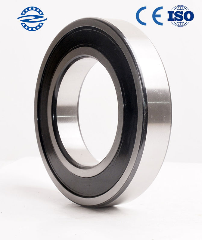 Mesin Konstruksi Bantalan Bola Alur Dalam 6019 - 2RS / Bantalan Bola Baja Chrome 95 * 145 * 24MM