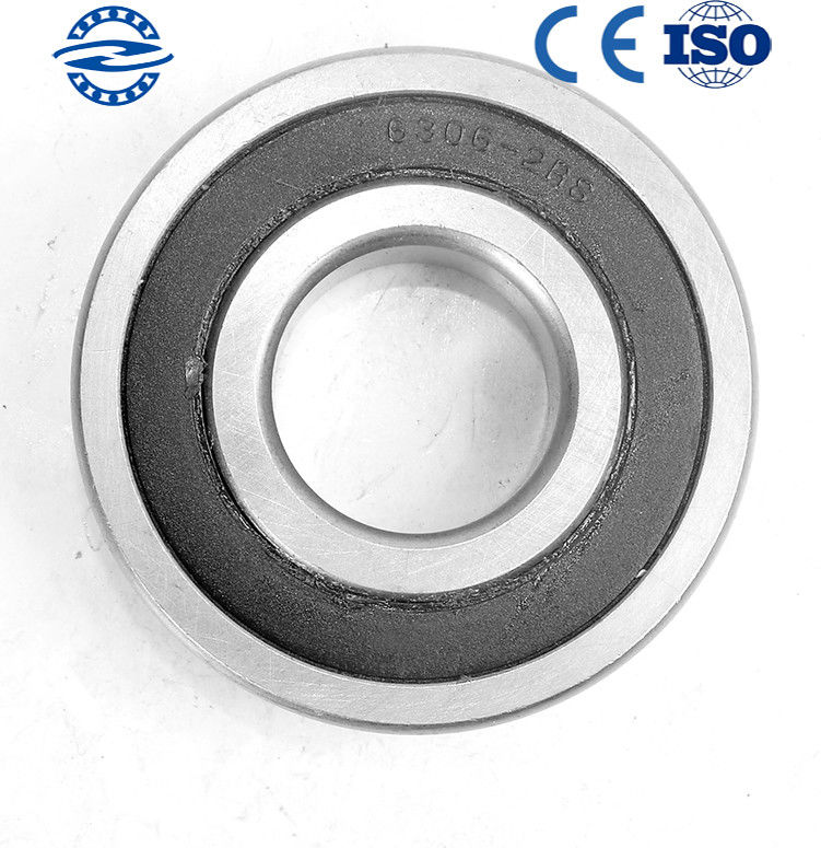 Buka Seal Single Row Deep Groove Ball Bearing 6208 6306 2RS 40 * 80 * 17mm