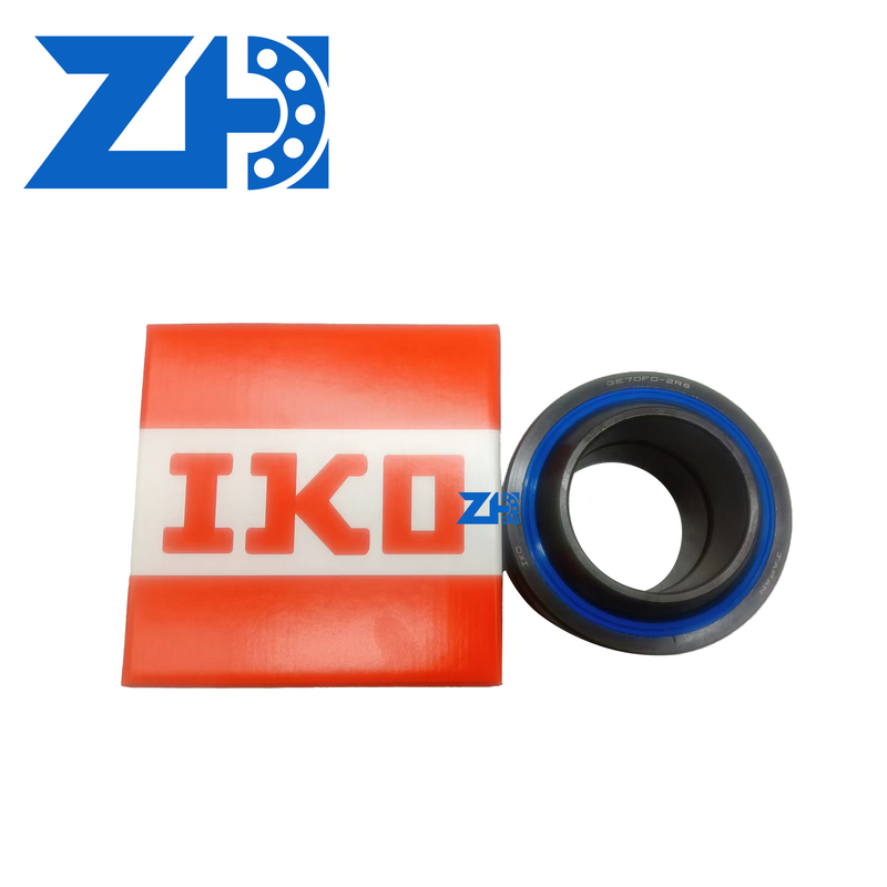 GE70F0-2RS Spherical Joint Bearing Kapasitas Beban Tinggi Self-Lubrication Untuk Kecepatan Rendah Angular Self-Aligning