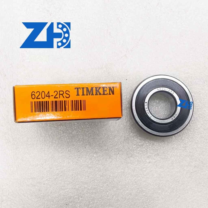 Bantalan Penghancur 6204-2RS, Bantalan Girboks, Bantalan Motor Kecepatan Tinggi, Bantalan Pemanen, Bantalan Konveyor, Bantalan Mesin Cetak