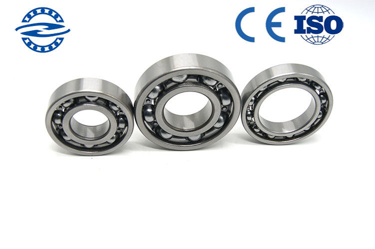 Medium dan Small High Speed ​​Taper Roller Bearing / Gesekan Rendah Bantalan Bola Alur Dalam Terbuka 6202 ukuran 15 * 35 * 11mm