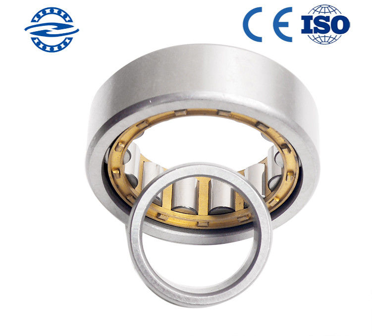 single row Cylindrical Roller Bearings NJ209 dengan Oli / Pelumas Grease untuk waktu yang lama