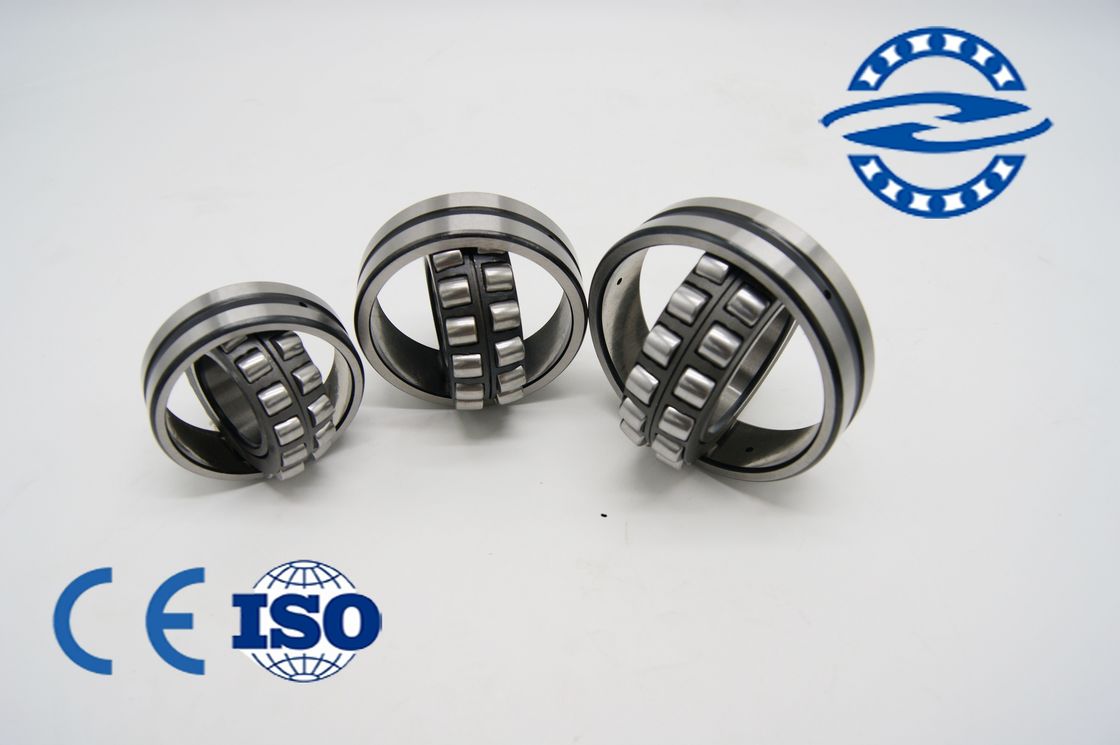 Sealed Spherical Roller Bearing 23020 Dengan Dua Raceways Ring Bagian Dalam Dipasang Untuk Tugas Berat Dan Beban