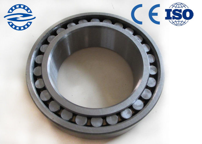 P6 Cylindrical Roller Bearing NU / NJ 206 GCR 15 Dengan Kandang Kuningan Baja Baris Ganda