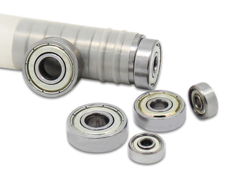 Ukuran Mini GCR15 Deep Groove Ball Bearing 6201 Diameter Luar 12 * 32 * 10mm