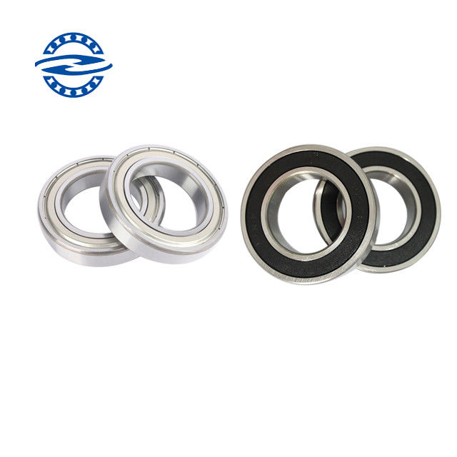 Deep Groove Single Row Ball Bearing 6019 Ukuran Standar Untuk Kecepatan Putar Tinggi