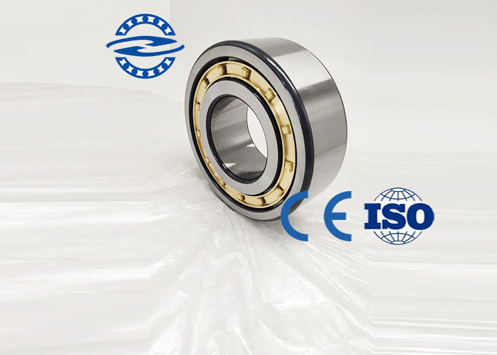 Seri NJ NJ202 Cylinder Roller Bearing Kandang Kuningan Dan Kandang Baja Untuk Alat Listrik