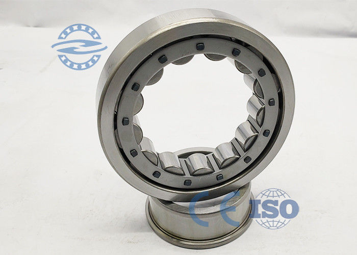 NJ203 Cylindrical Roller Bearing Brass Cage Dan Steel Cage Untuk Alat Listrik 17 * 40 * 12mm
