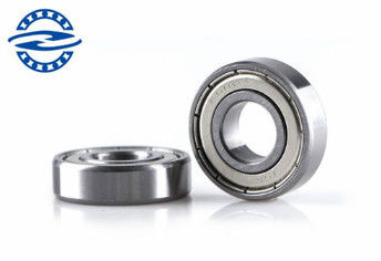 Kinerja Tinggi Deep Groove Ball Bearing 6001 ZZ Bagian Mesin 12 * 28 * 8mm
