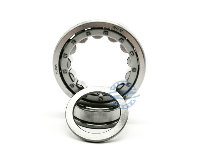 P6 Cylindrical Roller Bearing NU NJ 206 GCR15 Dengan Double Row Brass Cage ukuran 30*62*16mm