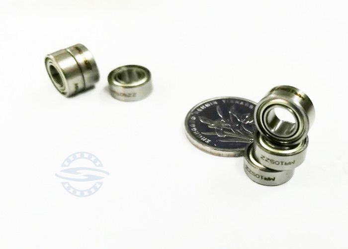 MR105ZZ Deep Groove Ball Bearing Ukuran 5 X 10 X 4 mm Stainless Steel Otomotif