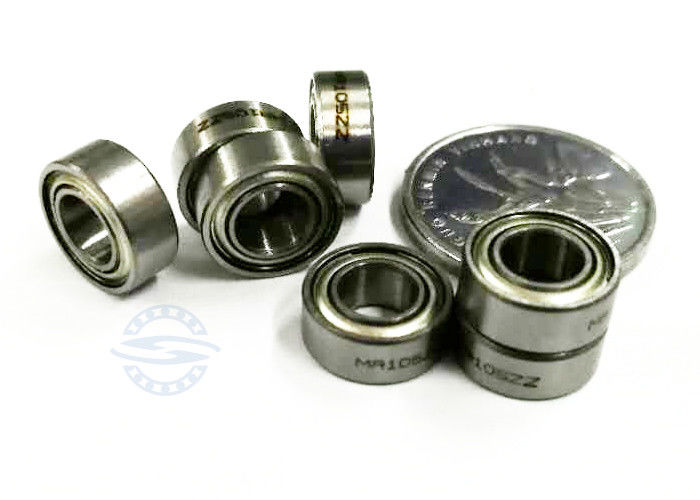 MR105ZZ Deep Groove Ball Bearing Ukuran 5 X 10 X 4 mm Stainless Steel Otomotif
