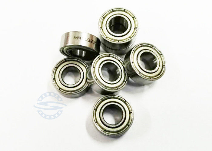 R144 ZZ Mini bantalan bola dalam alur Ukuran 3.175x6.35x2.799mm Buka RI418