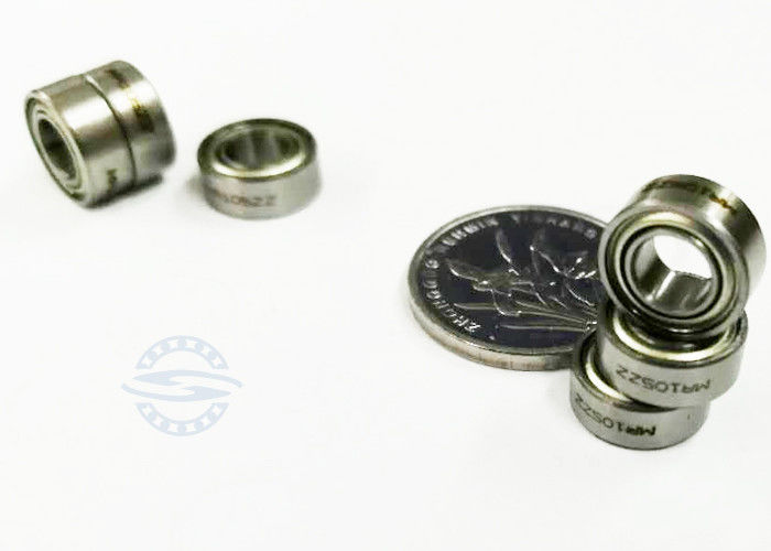 R144 ZZ Mini bantalan bola dalam alur Ukuran 3.175x6.35x2.799mm Buka RI418