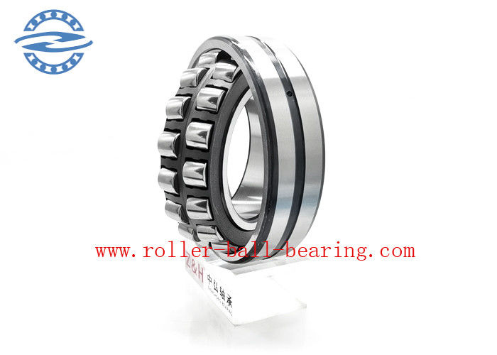 22218 CCK / W33 22218K Tapered Bore Bearing Dengan Ukuran Lengan Adaptor 90 * 160 * 40mm