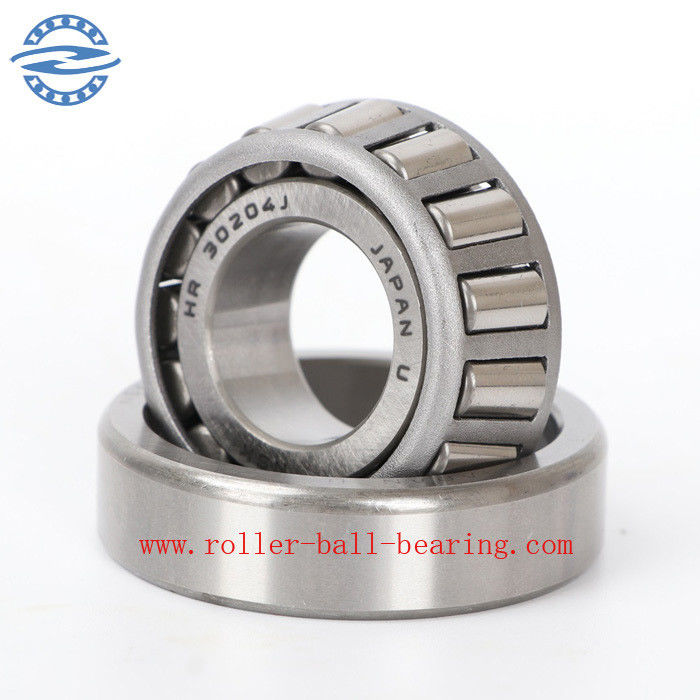 30204 Taper Roller Bearing P4 Ukuran Inspeksi 20 X 47 X 15,25 Mm