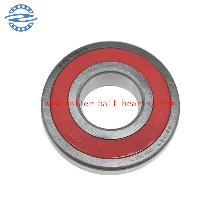 Dua Segel Tertutup Alur Dalam Radial Ball Bearing 6307 2RS 35mm X 80mm OD X 21mm