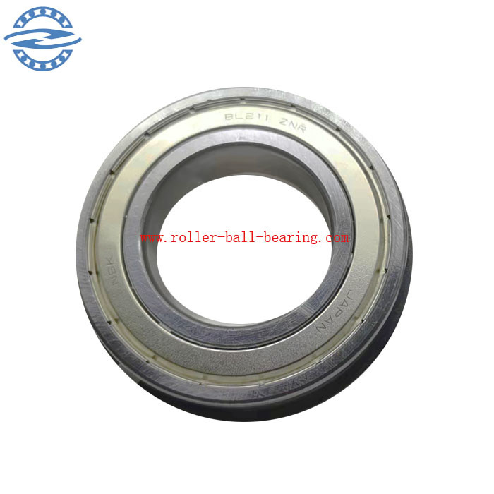 Beban Berat BL211 ZNR ZH Bearing Radial Ball Bearings Baris Tunggal Ukuran 55mm × 100mm × 21mm