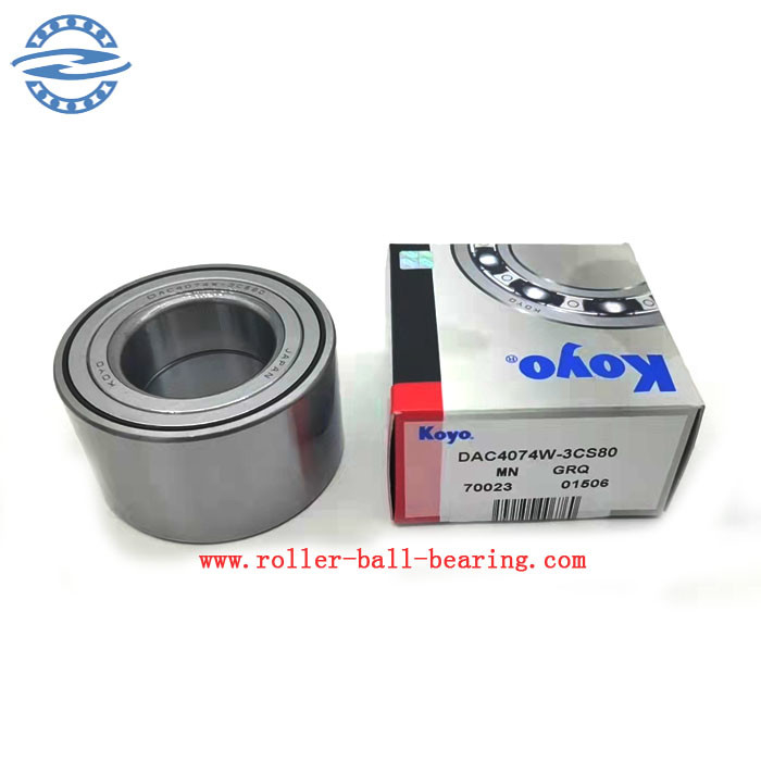 DAC4074W-3CS80 Gcr15 Hub Bantalan Suku Cadang DAC4074 bantalan roda mobil Ukuran 40*74*42 MM