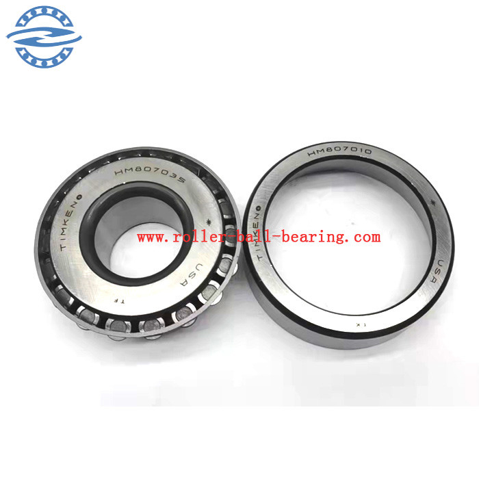 Single Row Taper Roller Bearing HM807035/10 UKURAN 41.275*104.775*36.512MM HM807035/807010 807035/10