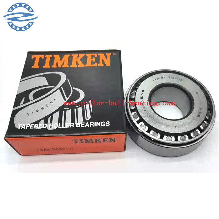 Gcr15 Taper Roller Bearing OEM HM807040/10 Ukuran 44.45*104.78*36.51MM HM807040/807010 807040 807010
