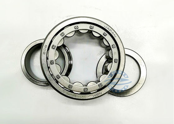 P6 Cylindrical Roller Bearing NU NJ 206 GCR15 Dengan Double Row Brass Cage ukuran 30*62*16mm
