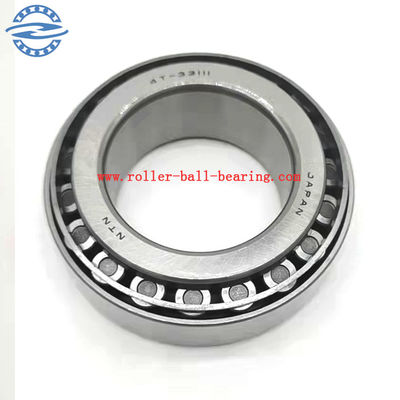 Chrome Steel P6 Taper Roller Bearing 33111 Ukuran 55 * 95 * 30mm